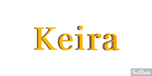 Keira Texteffekt
