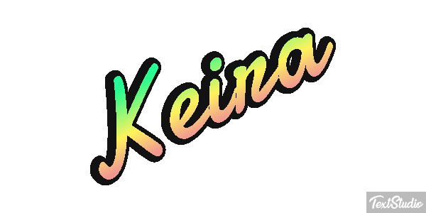 Keira Texteffekt