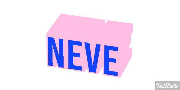 Neve Texteffekt