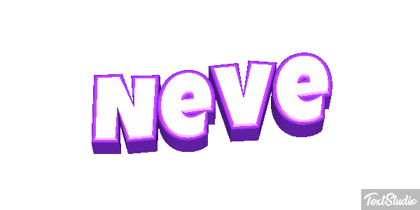 Neve Texteffekt