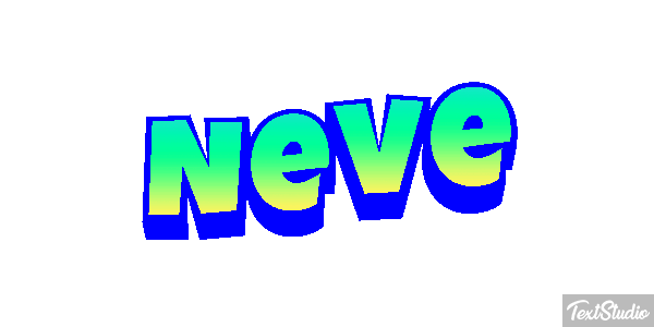 Neve Texteffekt
