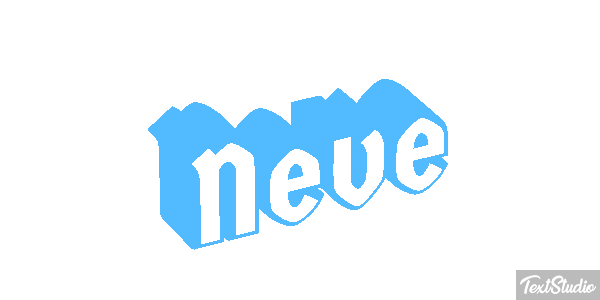 Neve Texteffekt