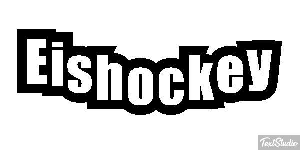 Eishockey Texteffekt