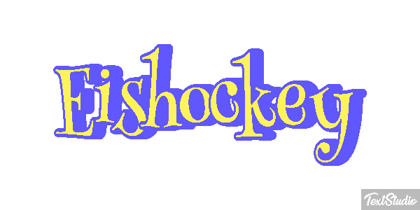 Eishockey Texteffekt