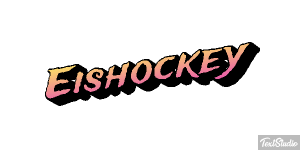 Eishockey Texteffekt