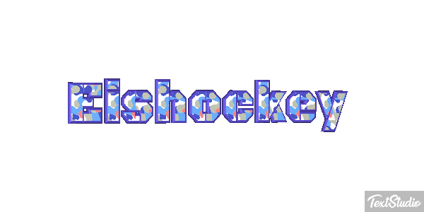 Eishockey Texteffekt