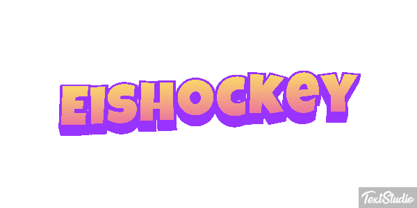 Eishockey Texteffekt