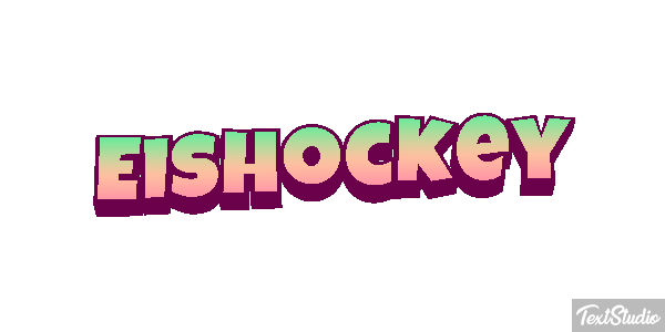 Eishockey Texteffekt