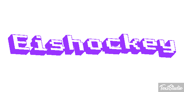 Eishockey Texteffekt
