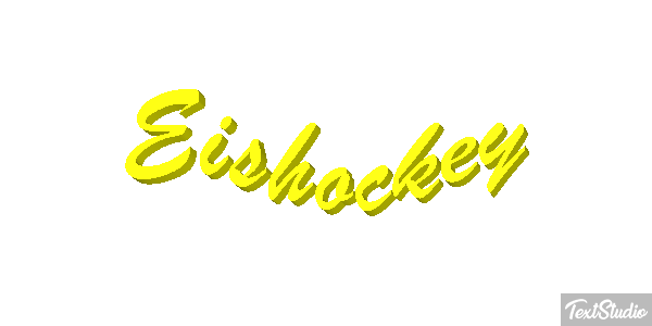 Eishockey Texteffekt