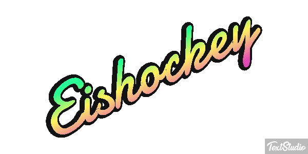 Eishockey Texteffekt
