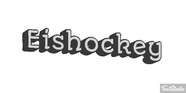 Eishockey Texteffekt