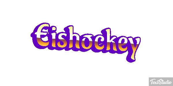 Eishockey Texteffekt