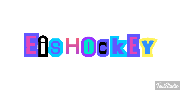 Eishockey Texteffekt