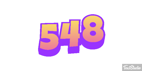 548 Efecto de texto