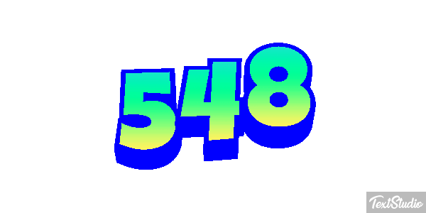 548 Efecto de texto