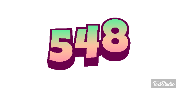 548 Efecto de texto
