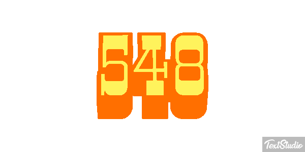 548 Efecto de texto