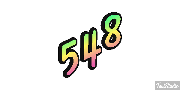 548 Efecto de texto