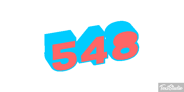 548 Efecto de texto