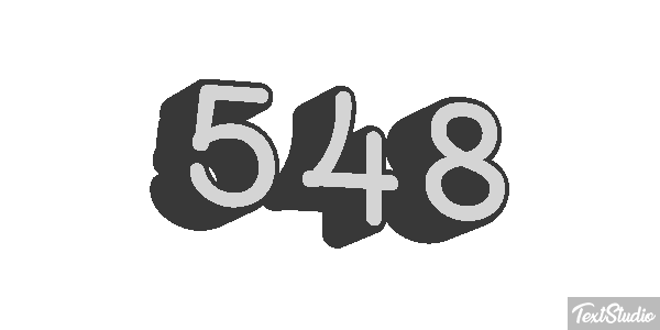 548 Efecto de texto