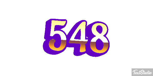 548 Efecto de texto