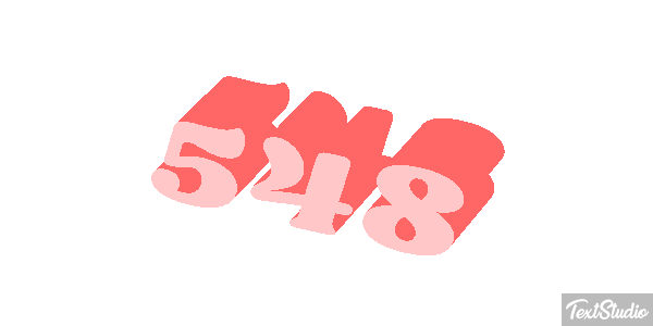 548 Efecto de texto