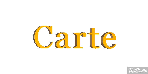 Carte Metin efekti
