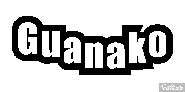 Guanako Texteffekt