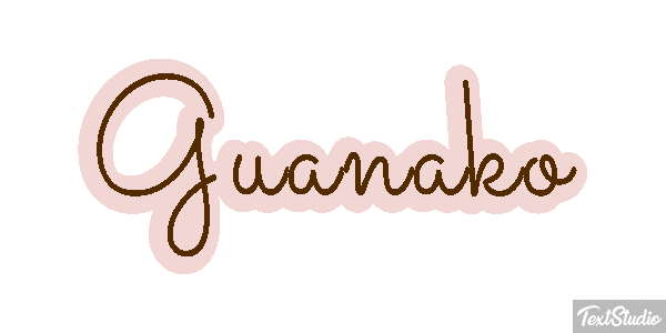 Guanako Texteffekt