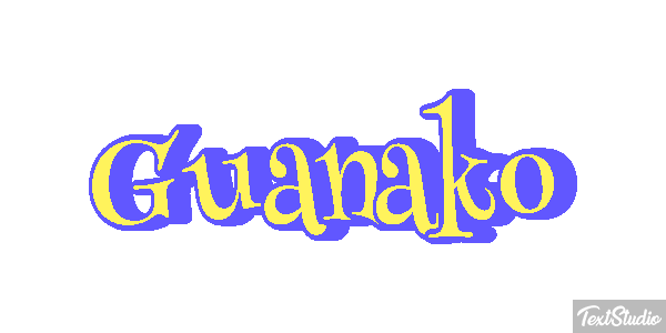 Guanako Texteffekt