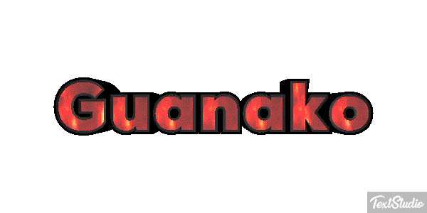 Guanako Texteffekt
