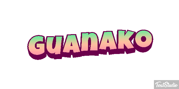 Guanako Texteffekt