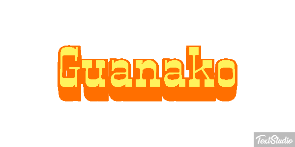 Guanako Texteffekt