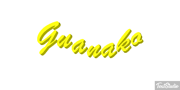 Guanako Texteffekt