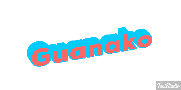 Guanako Texteffekt