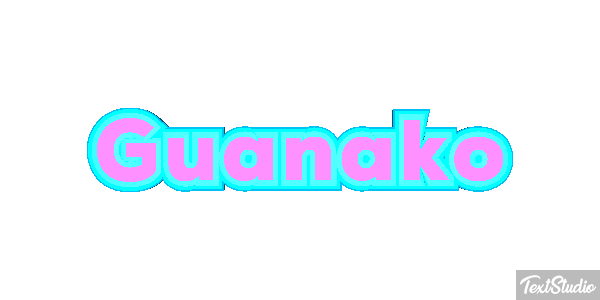 Guanako Texteffekt