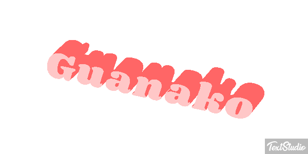 Guanako Texteffekt