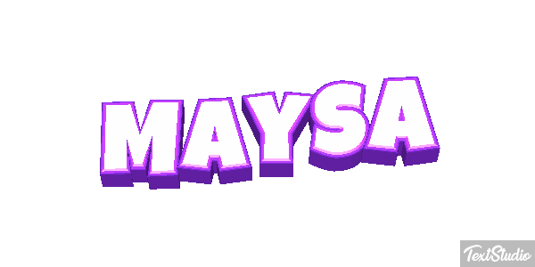 Maysa Text effect
