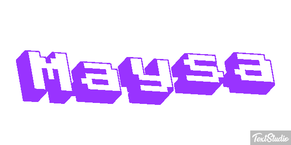 Maysa Text effect