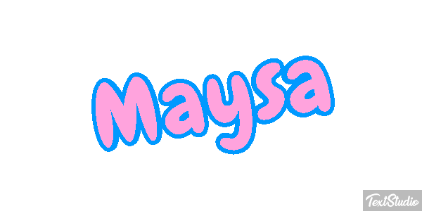 Maysa Text effect