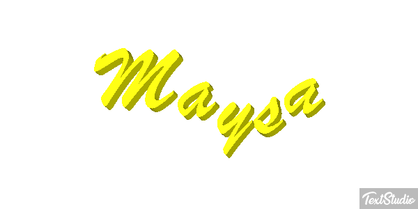Maysa Text effect