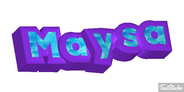 Maysa Text effect
