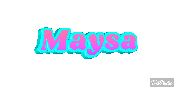 Maysa Text effect