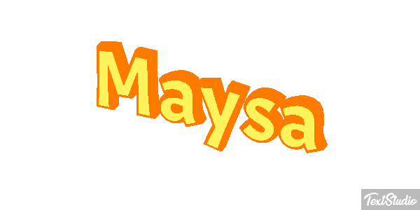 Maysa Text effect