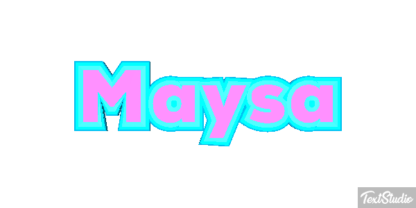 Maysa Text effect
