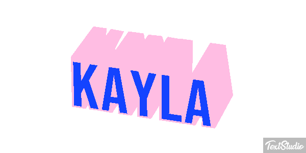 Kayla Texteffekt