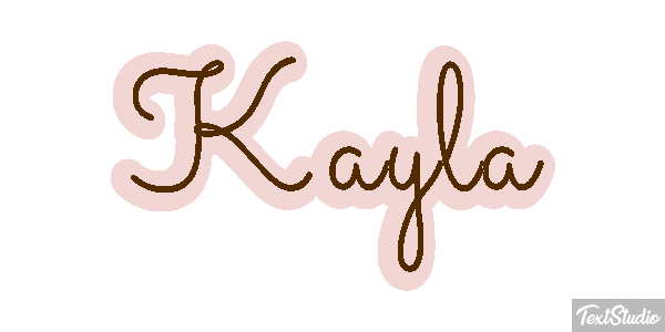 Kayla Texteffekt