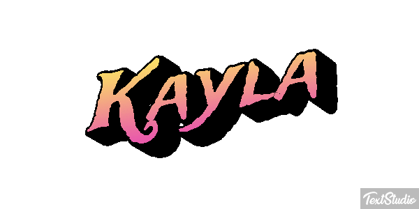 Kayla Texteffekt
