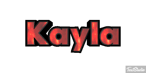 Kayla Texteffekt